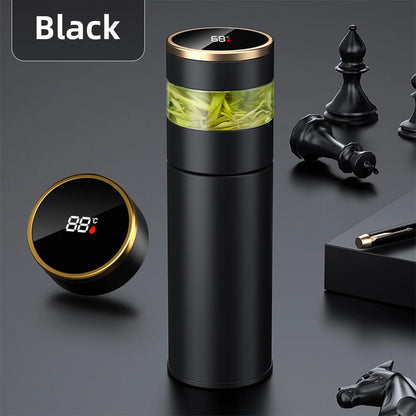 316 Stainless Steel Thermos For Tea Vacuum Insulated Water Bottle Tumbler Tea Infuser Thermos Bottle LED Temperature Display