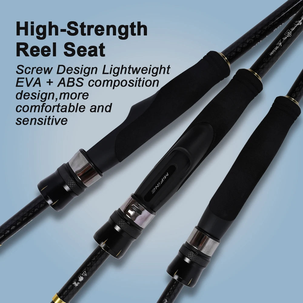 MIFINE PIONEER MINI Telescopic Fishing Rod 24T Carbon Fiber Lightweight Spinning Rods CW 1-10g 4-17g 6-28g L/M Fish Tubular Tip