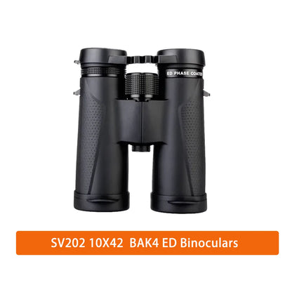 Svbony SV202 8X32/8x42/10x42/10X50 ED Binoculars IPX7 Magnesium Alloy Body long range Binoculars BAK4 for Bird Watching Camping
