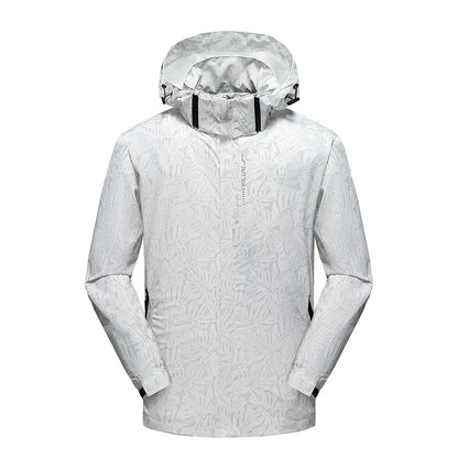 Man 2026 New Spring Autumn Leisure And Comfortable Outdoor Zipper Windbreaker Fashion Printed Windproof Jacket
