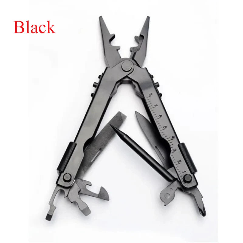 1PC，Multi-functional Combination pliers Outdoor Tools Screwdriver Stainless Steel Folding Repair Hand Tools Hiking Gear Tools