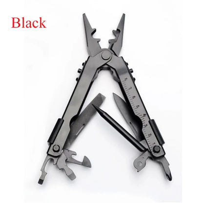 1PC，Multi-functional Combination pliers Outdoor Tools Screwdriver Stainless Steel Folding Repair Hand Tools Hiking Gear Tools