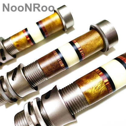 Wood Fishing Reel Seat, Fly Rod Repair, Building DIY Components, Splicing NooNRoo
