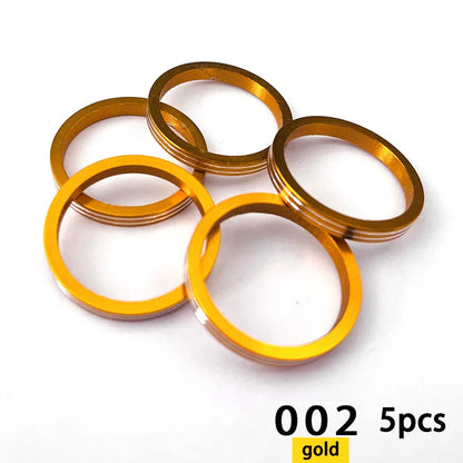 TN33 5PCS a Bag Rod Building Aluminum Rings Fishing Rod Parts for Fishing Rod Building Repair Maintainence Parts DIY Accessory