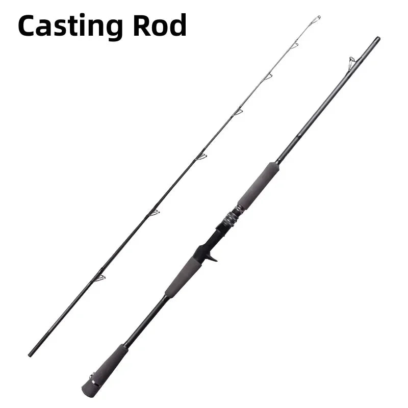 Mavllos RaptorII Tuna Jigging Fishing Rod ,Lure 80-250 Line 20-50Lb Carbon Tip Ultralight Boat Fishing Rod Casting Spinning Rods
