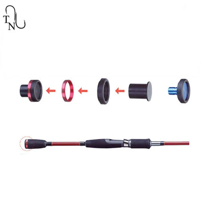 TN33 5PCS a Bag Rod Building Aluminum Rings Fishing Rod Parts for Fishing Rod Building Repair Maintainence Parts DIY Accessory