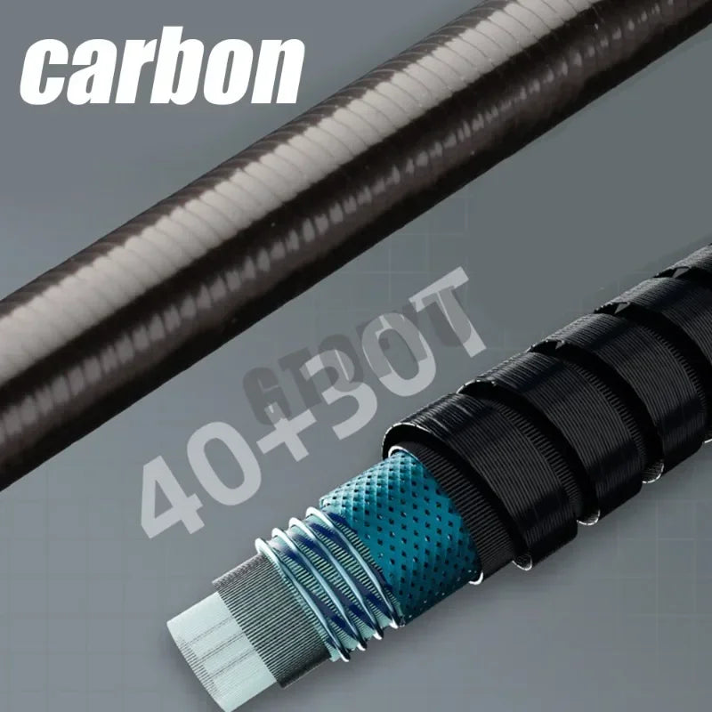 1.98m 2.1m Lure Rod Travel Fishing Rod 4 Section 100% Hight Carbon 4-25g Power Spinning Casting Rod Ultra-Short Portable