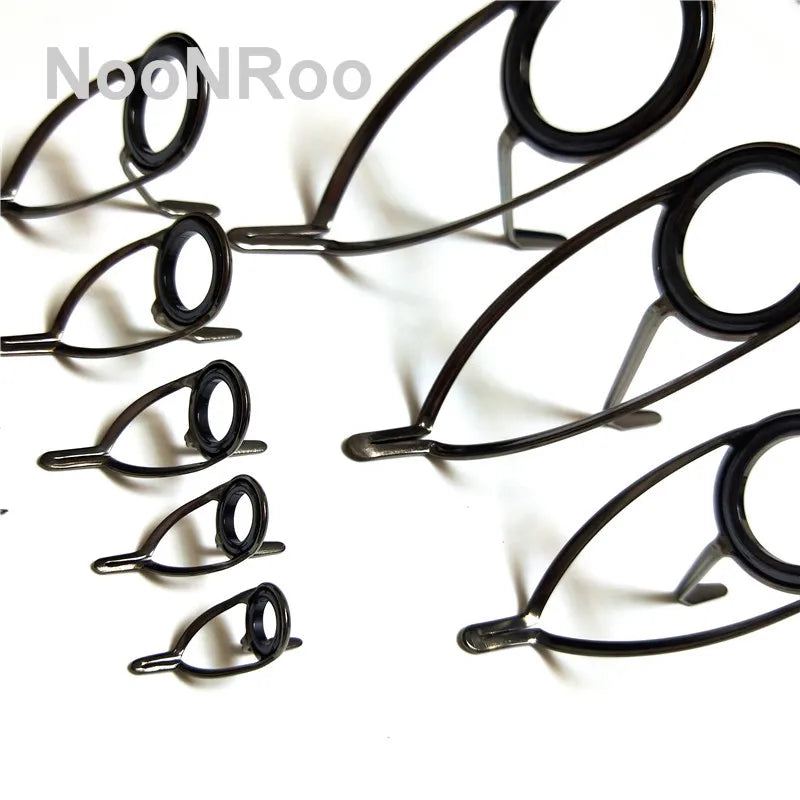 KW Double Foot Design For Spinning And Casting Rod CARP / SURF Guide DIY Repair Fishing Rod Building NooNRoo