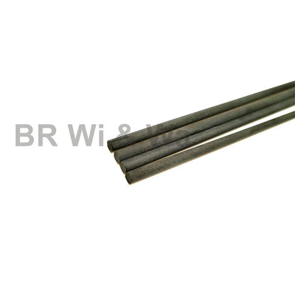 58CM Solid Carbon Rod Tip Blank Rod Building Components Fishing Pole Repair DIY Accessories No Paint 4PCS BR Wi & Wa