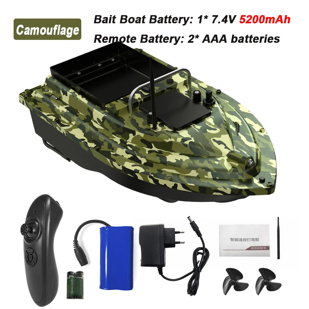 D16  Fishing Bait Boat Wireless Remote Control Fishing Feeder Fish Finder Device 430-540 yards Remote Range Fish Accessories