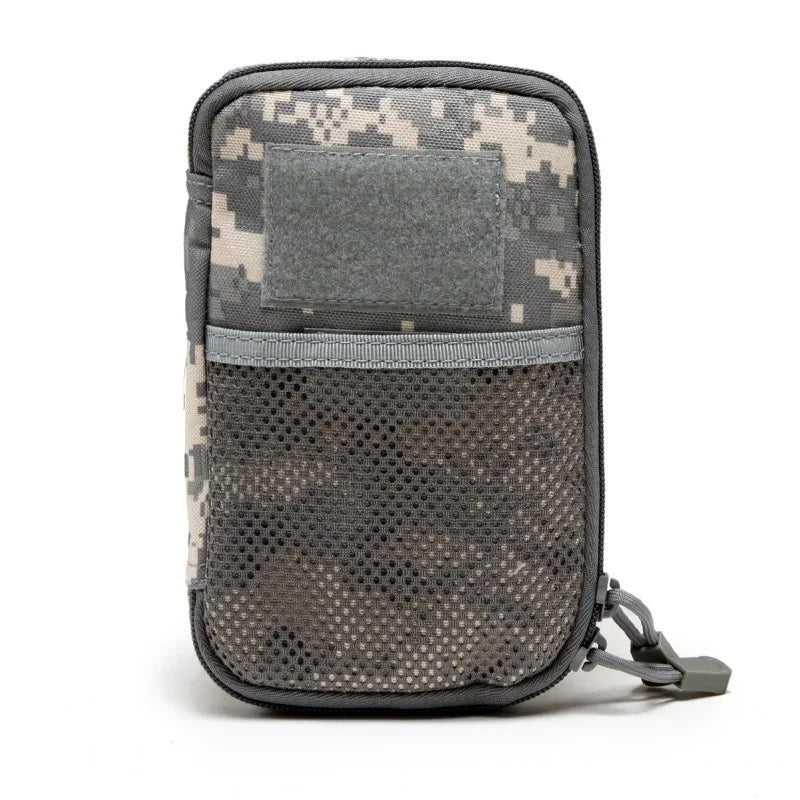 Molle Tactical EDC Pouch Waist Bag Mobile Phone Holder Outdoor Sports Hiking Camping Hunting Accessories EMT Organizer Pouches