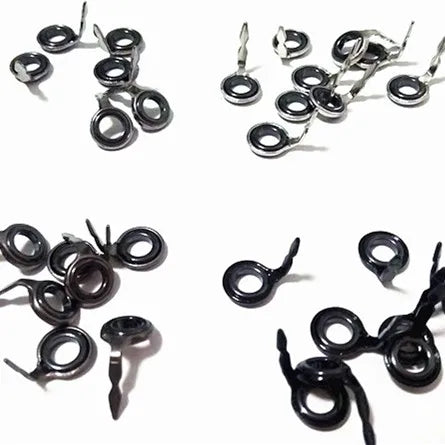LS  guide for Light-spinning /casting and fly rod DIY Fishing Rod Repair Guide Fishing Rod Building NooNRoo  20PCS/Bag