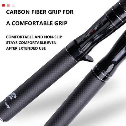 Mavllos Tiger Wind Carbon Telescopic Spinning Fishing Rod Lure 3-15g L Power 1.56M 1.83M Travel Telescope Casting Spinning Rod