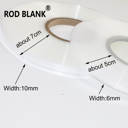 Rod Blank 1Roll PP Taper For Rod Building Wrap Carbon Fiber For Heating  Fishing Rod DIY Repair Accessory