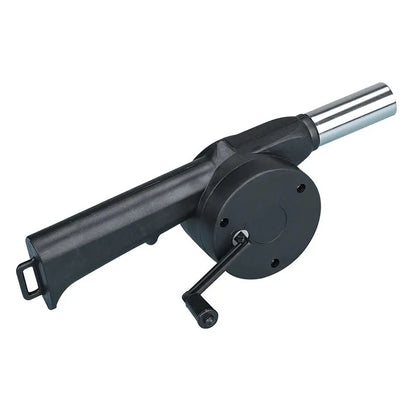 Portable BBQ Air Blower Fire Starter Hand Cranked Barbecue Fan for Outdoor Grill Camping Picnic Fire Bellows Tools