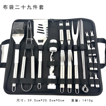 BBQ Tools Set Barbecue Grilling Utensil Accessories Camping Outdoor Cooking Tools BBQ Grill Accessories Kit Barbecue Utensils