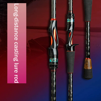 Mavllos Cobraking Spinning Fishing Rod 1.98M 2.1M 2.4M 2 Sections ML Fast Action Line 17-27lb Lure 5-15g Light Casting Rod