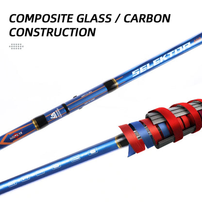MIFINE-Telescopic Fishing Rod, Selektor Bolo, Travel Rod, Casting W 10-25G, 4m, 4.5m, 5m, 5.5m, 6m, MF Midum Hard Spinning Rods