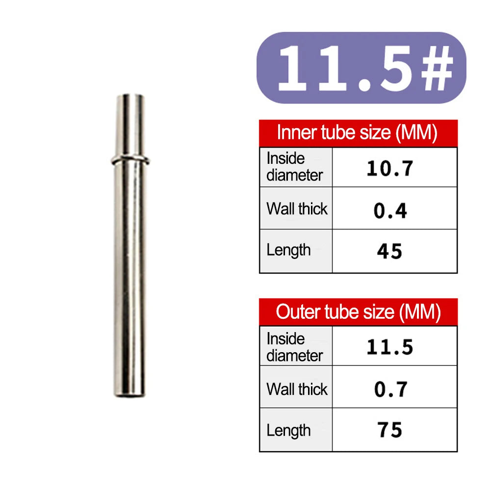 Fishing Rod Connecting Tube Fishing Rod Building Repair Fishing Pole DIY Ishing Rod Repair Accessorie