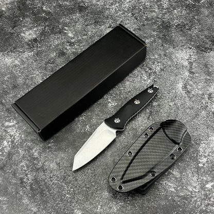 93M Fixed Blade Knife Adventure Jungle Camping Hunting EDC Camping Hiking Knife Cutting Knife Mountaineering Fishing Knife Tool