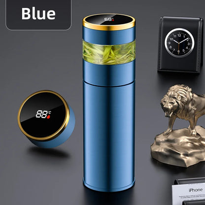 316 Stainless Steel Thermos For Tea Vacuum Insulated Water Bottle Tumbler Tea Infuser Thermos Bottle LED Temperature Display