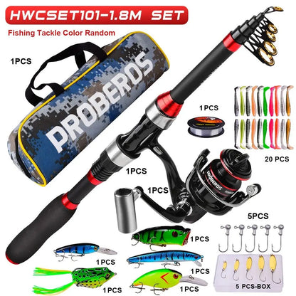 Fishing Pole Fishing Line Fishing Rod Fishing Lures Fishing Reel Telescopic Fishing Rod Fishing Full Kits Fishing Tackle Kits