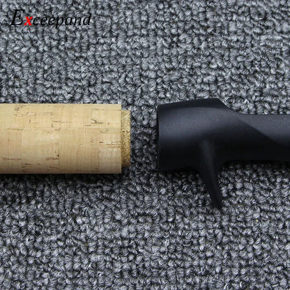 Exceepand Composite Cork Casting Fishing Rod Handle for Rod Building Grip  with Reel Seat Replacement for Rod Building or Repair