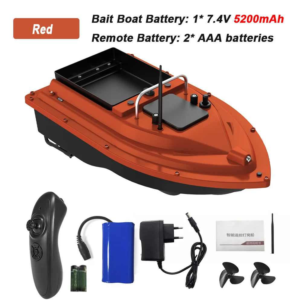 D16  Fishing Bait Boat Wireless Remote Control Fishing Feeder Fish Finder Device 430-540 yards Remote Range Fish Accessories