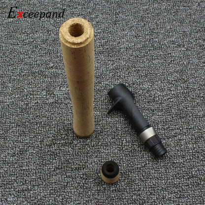 Exceepand Composite Cork Casting Fishing Rod Handle for Rod Building Grip  with Reel Seat Replacement for Rod Building or Repair