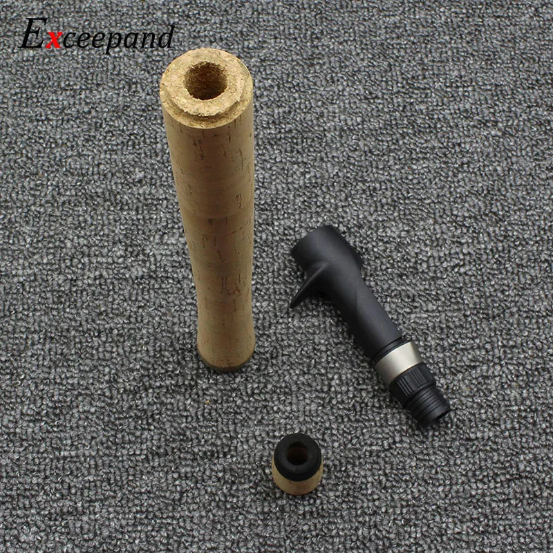 Exceepand Composite Cork Casting Fishing Rod Handle for Rod Building Grip  with Reel Seat Replacement for Rod Building or Repair