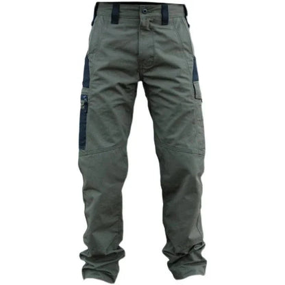 Tactical Pants Mens Outdoor Cargo Trousers Multi-pocket Waterproof Pant Outdoor Workwear Hiking Hunting Pants Wear Resistant