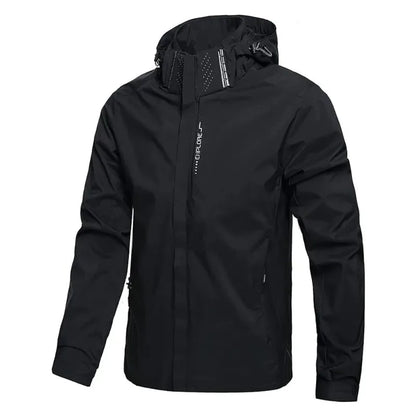 Men's Outdoor Waterproof Raincoat Lightweight Raincoat with Hood streetwear Hiking Windproof Jacket Climbing Outdoor Jackets