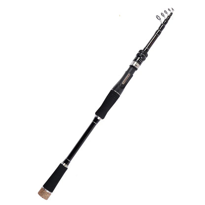 GHOTDA  New Carbon Telescopic Lure Rod 1.8M -3M Spinning Rod/Casting Rod professional fishing rod Jigging Fishing Tackle