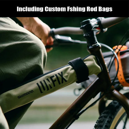 SHIMANO 2024 UNFIX 4/5 pieces Spinning/Casting Rod SPIRAL CI4+ HIGH RESPONSE SOLID Portable Travelling Carbon Fishing Rod