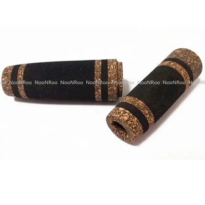 NooNRoo Fore Grip and Rear Grip Spinning and Casting Rod Grips, EVA with Rubber Cork Handle, Fishing Rod, DIY, 2 Part a Bag