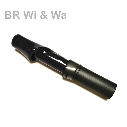 BR Wi & Wa Carbon Reel Seat 3K Woven Carbon Fiber  Body With FUJI Hood DIY Spinng Fishing Rod Casting Rod Repair  Building 1PCS