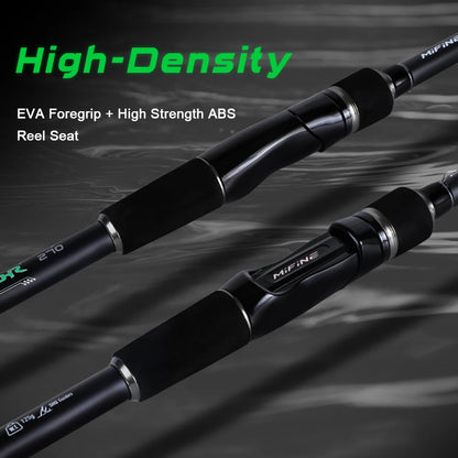 MIFINE HONOR Telescopic Travel Fishing Rod CW 10-45g Spinning Rods 2.1M 2.4M 2.7M 24T Carbon Fiber Solid Tip Portable Rods
