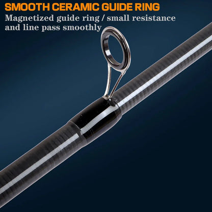 GHOTDA  New Carbon Telescopic Lure Rod 1.8M -3M Spinning Rod/Casting Rod professional fishing rod Jigging Fishing Tackle