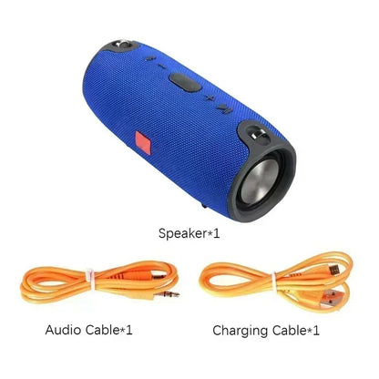 3600mAh 40W TWS Bluetooth Speaker Waterproof Portable PC column bass Music Player Subwoofer Boombox with BT AUX TF usb