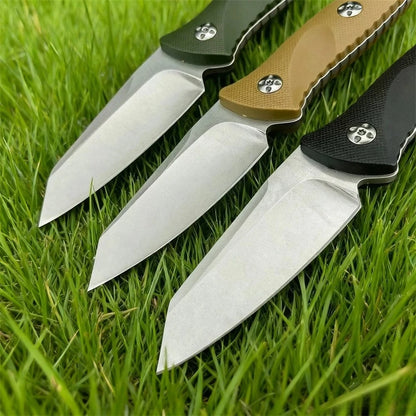 93M Fixed Blade Knife Adventure Jungle Camping Hunting EDC Camping Hiking Knife Cutting Knife Mountaineering Fishing Knife Tool