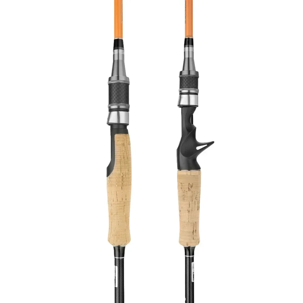 2 Pieces Fishing Rod Tips M / MH,Spinning / Casting Rod,Ultralight Carbon Fiber,1.8m 2.1m 2.4m,Trout / Carp,Baitcasting Lure Rod