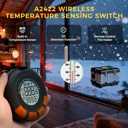 TB10PRO 8KW Diesel Air Heater 12V 24V 240V Auto Thermostat Parking Heater With Bluetooth APP and CO Monitor for Car Homes Camper
