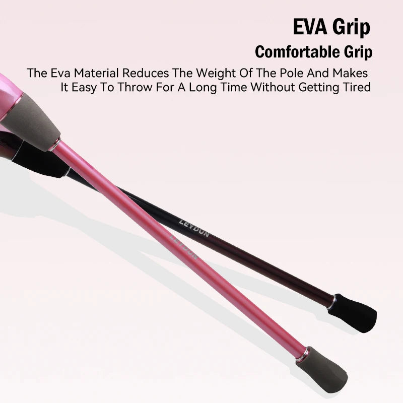 LEYDUN ZORO Ultra Light 3+1 Fishing Rod 145/168 Tianium Tip Fuji Guide Cuttlefish portable Casting Rod Squid Boat webfooted