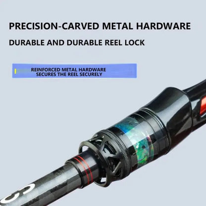 Mavllos Cobraking Spinning Fishing Rod 1.98M 2.1M 2.4M 2 Sections ML Fast Action Line 17-27lb Lure 5-15g Light Casting Rod