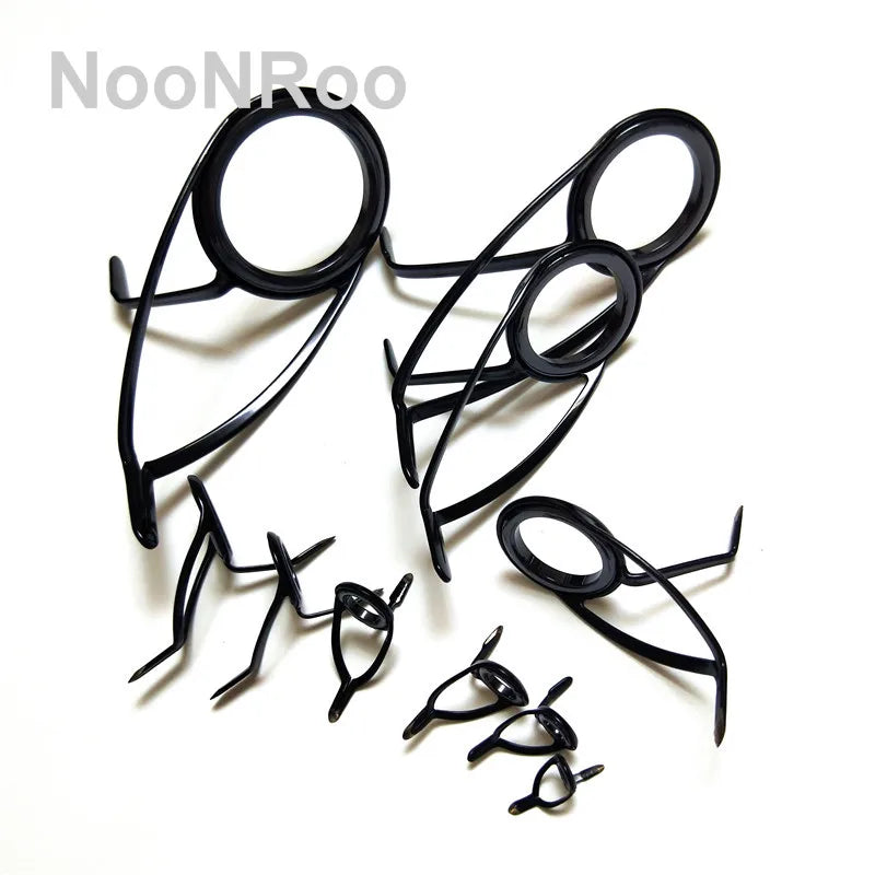 KW Double Foot Design For Spinning And Casting Rod CARP / SURF Guide DIY Repair Fishing Rod Building NooNRoo