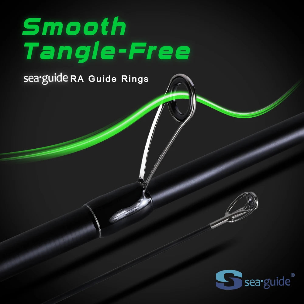 MIFINE HONOR Telescopic Rock Fishing Rod 2.1M 2.4M 2.7M 24T Carbon Fiber Spinning Rods CW 3-18g 6-27g Solid Tip Portable Rods