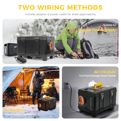 TB10 8KW Diesel Air Heater 12V/24V/110-240V Night Heater With Adapter/Bluetooth/LCD/Auto Start-Stop For Truck Camping Factory RV