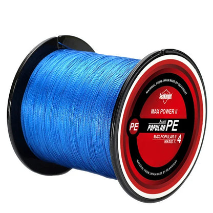 SeaKnight Brand 4 Strands Braided Fishing Line 8-100LB Multifilament PE Wire 300M 500M 1000M Freshwater Saltwater Fishing Pesca