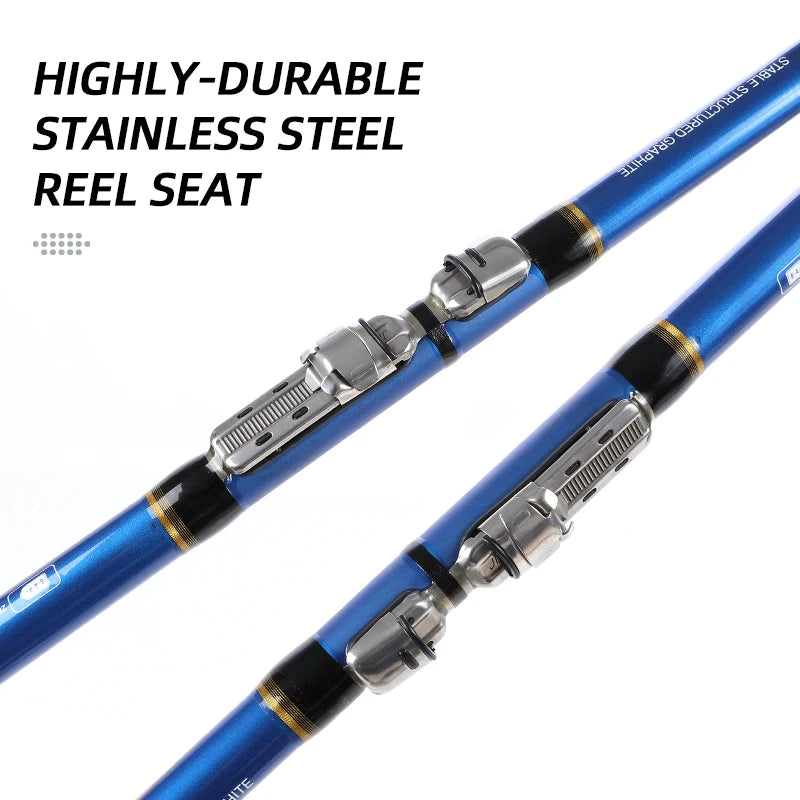 MIFINE-Telescopic Fishing Rod, Selektor Bolo, Travel Rod, Casting W 10-25G, 4m, 4.5m, 5m, 5.5m, 6m, MF Midum Hard Spinning Rods
