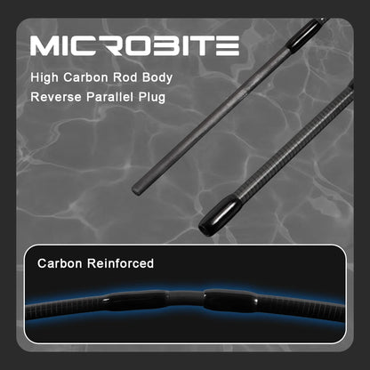 MIFINE MICROBITE Ajing Spinning Rod XUL-UL Fishing Rod 3g/5g for Saltwater Freshwater Light Rock Fishing FUJI Ring